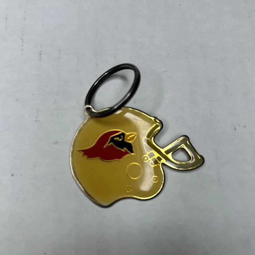Vintage Football Cardinals Keychain Keyring